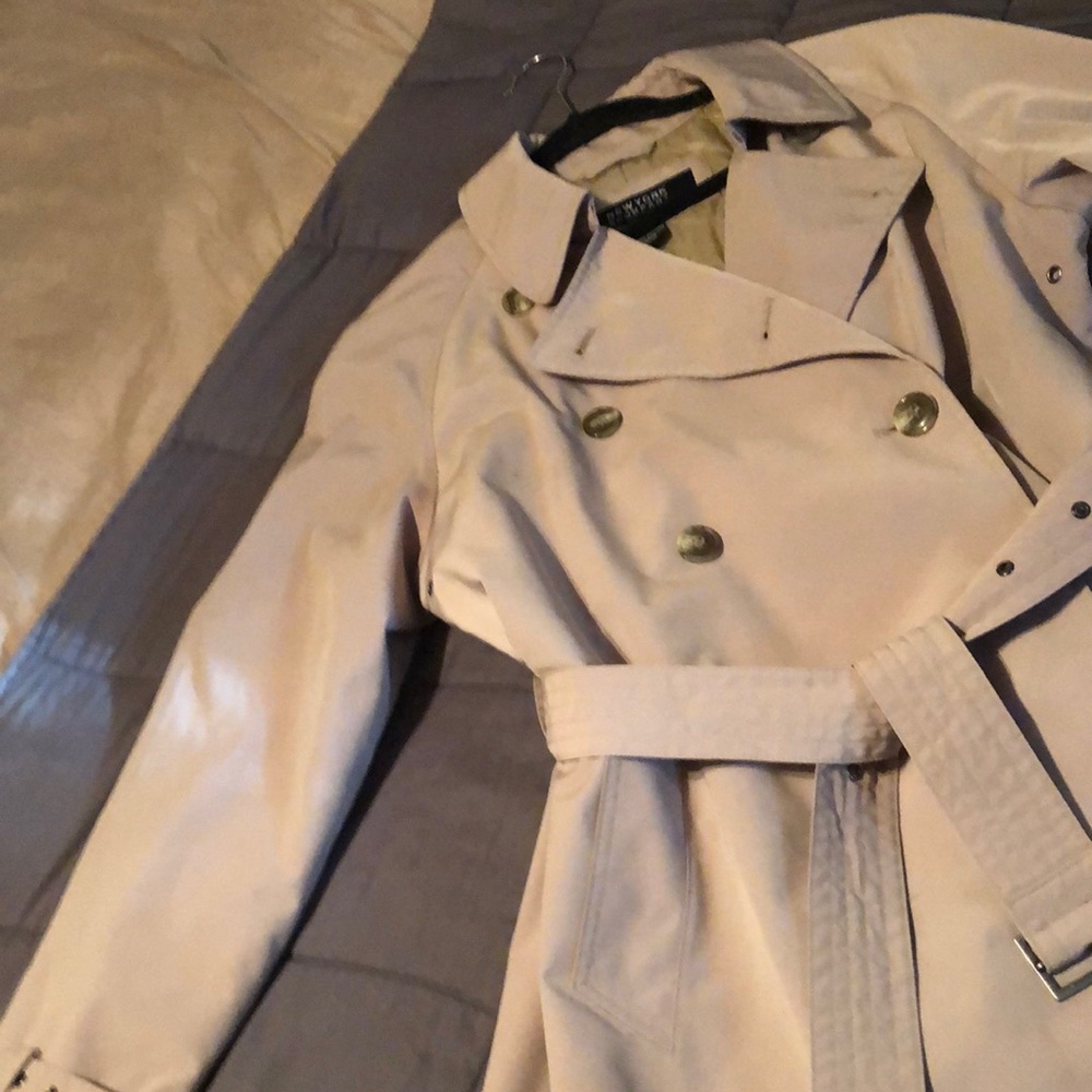 New York & Co belted trench coat